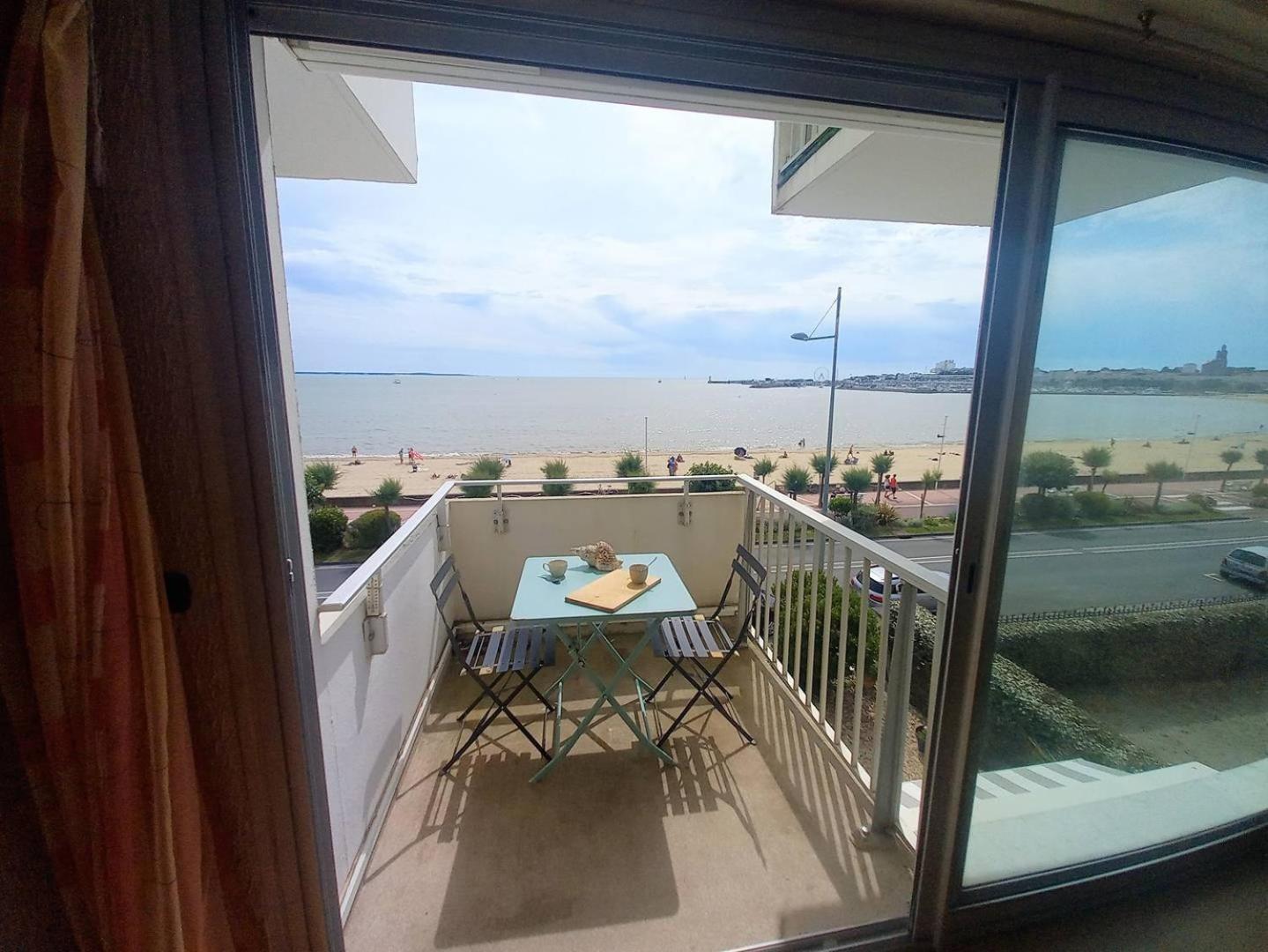 Royan - Vue Mer Pour Cet Appartement Face A La Plage - Grande Conche Dış mekan fotoğraf