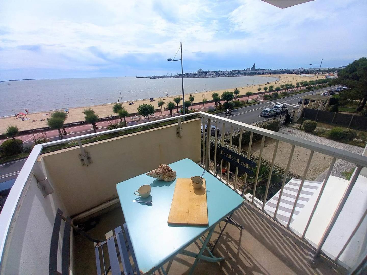 Royan - Vue Mer Pour Cet Appartement Face A La Plage - Grande Conche Dış mekan fotoğraf